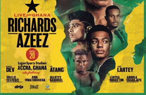 Check out details of Sharaf Mahama’s boxing event in December