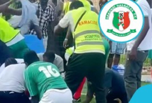 How soldiers ‘saved’ the life of Hasaacas player who collapsed on the pitch