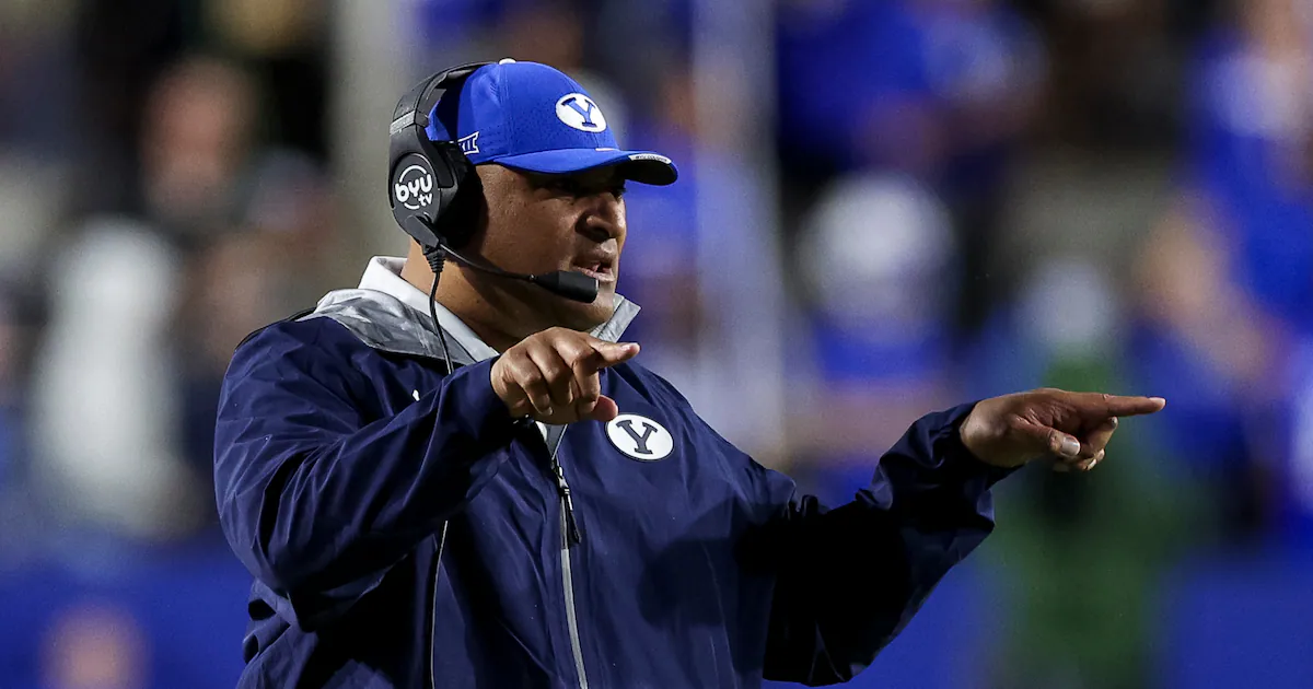 CFP rankings? Big 12 race? Kalani Sitake says No. 8 BYU focused entirely on No. 9 Texas Tech