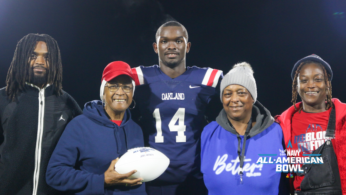 Wide Receiver Joel Wyatt Honored as a 2026 Navy All-American