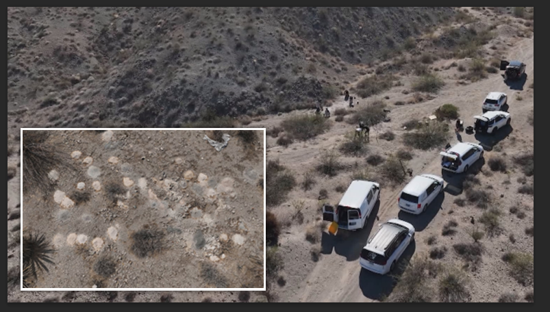 Over 300 piles of human remains found in the desert outside Las Vegas