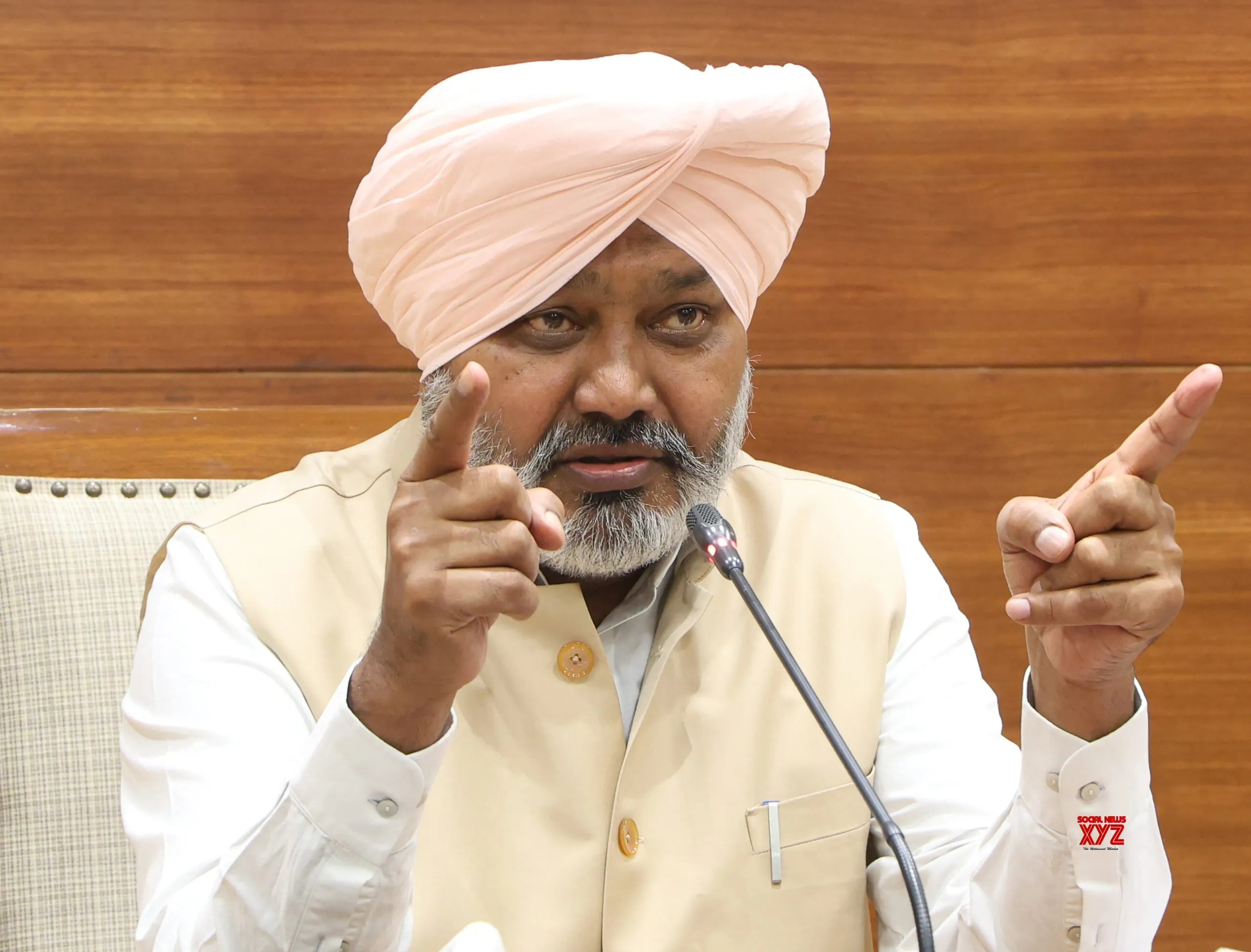 Harpal Cheema Addresses Press Conference in Chandigarh #Gallery