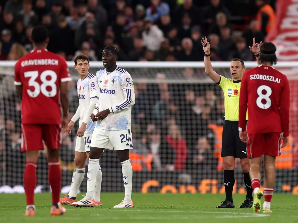 'Violent' debate rages amid calls for Aston Villa red card vs Liverpool