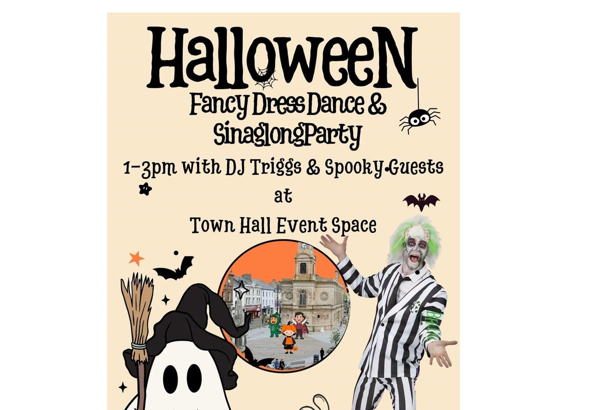 Spooktacular Halloween family fun with Coleraine BID in the town centre