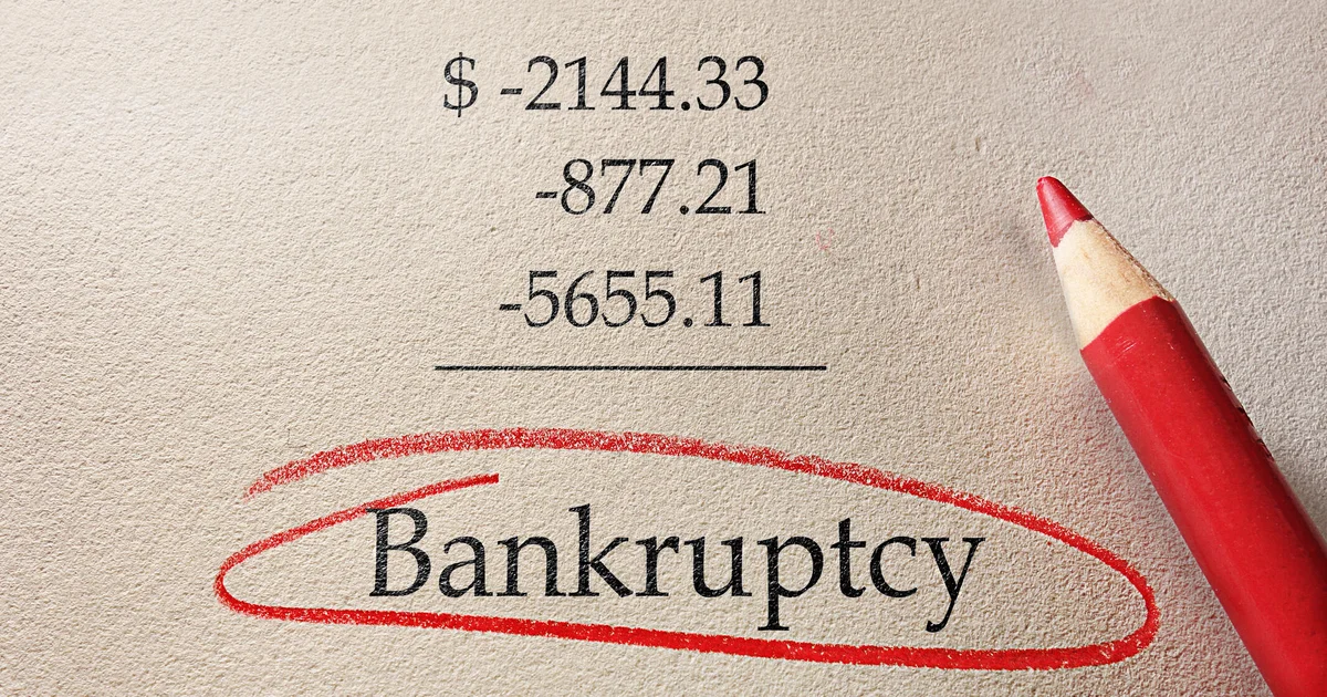 What happens if you fail the Chapter 7 bankruptcy means test?