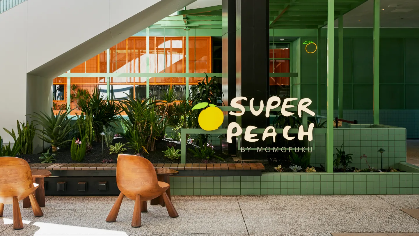 David Chang Plants Super Peach by Momofuku in Century City