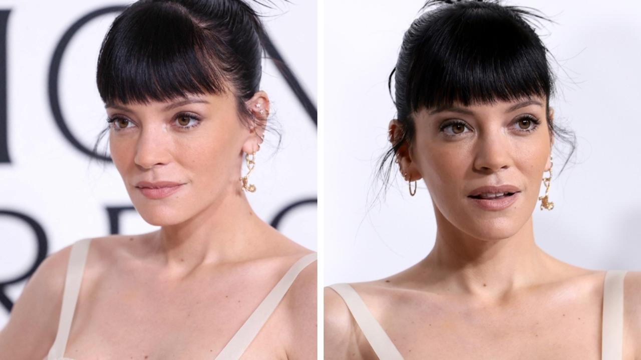 Lily Allen bares all in revenge dress