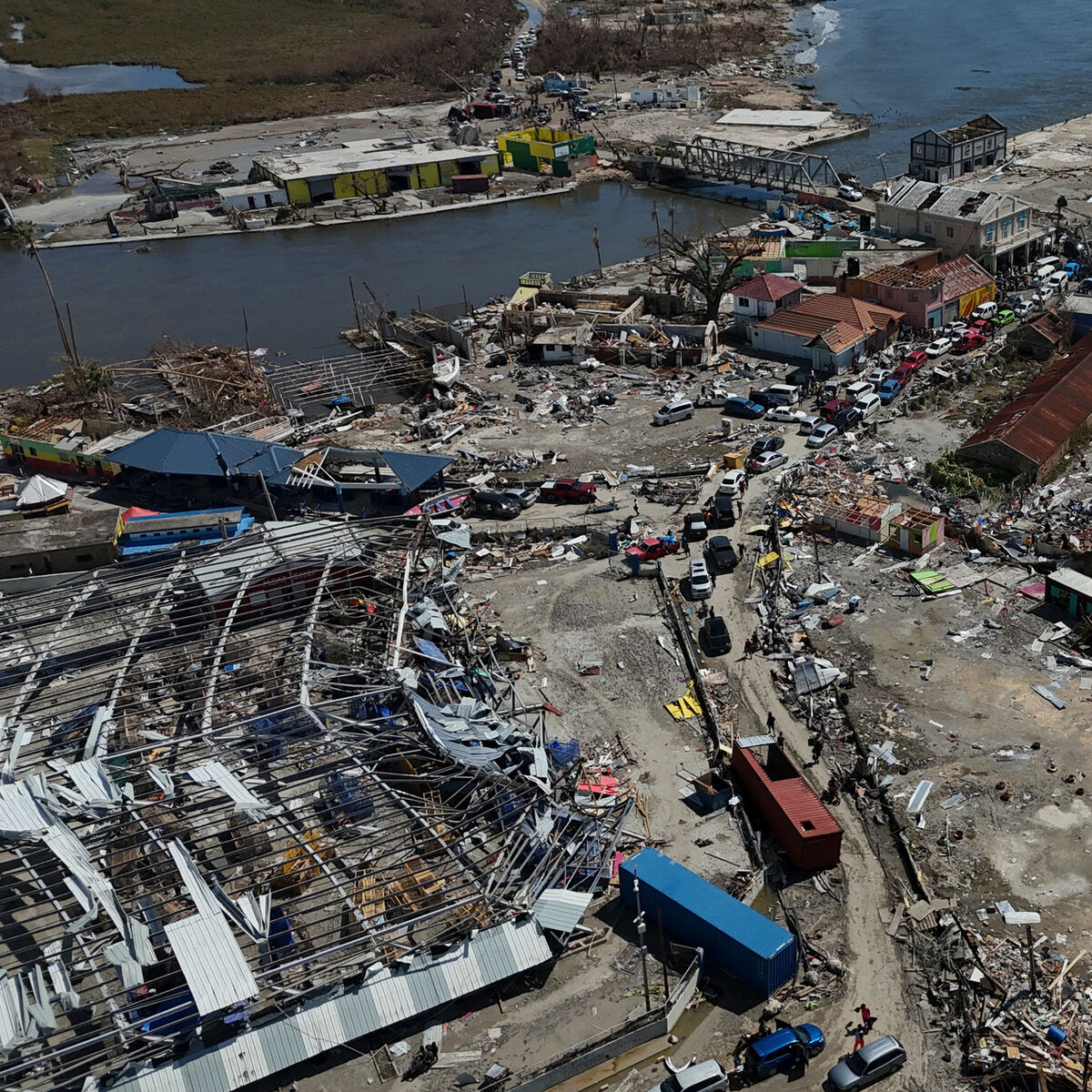 Despair spreads across historic Jamaica seaport demolished by Hurricane Melissa