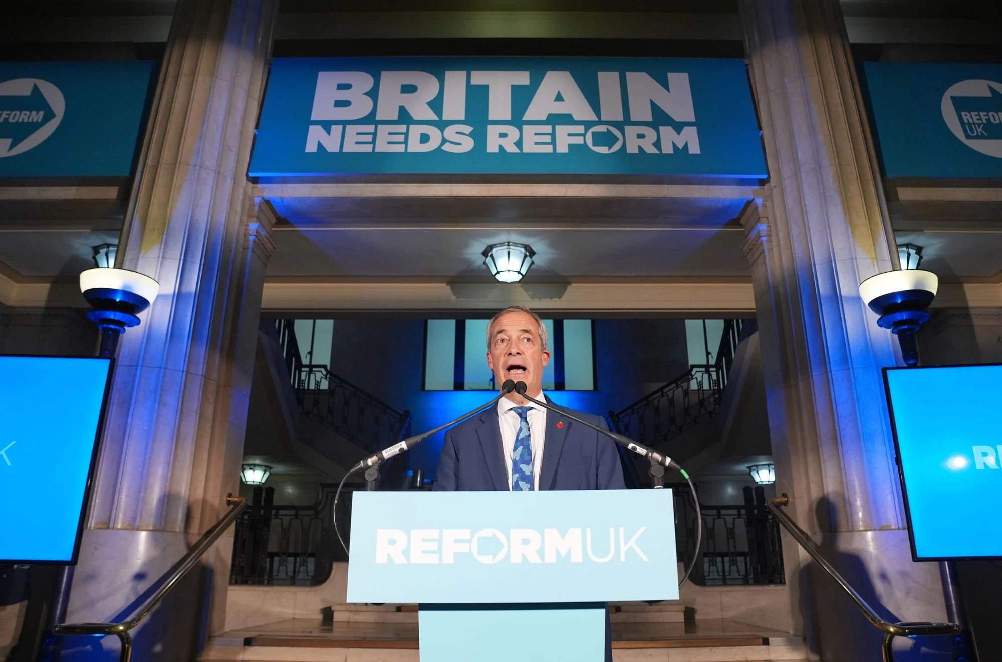 Nigel Farage claims low-paid workers benefit more by saying they have anxiety