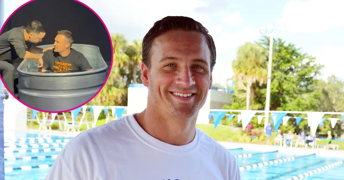 Ryan Lochte Gets Baptized Amid Divorce, After Going to Rehab