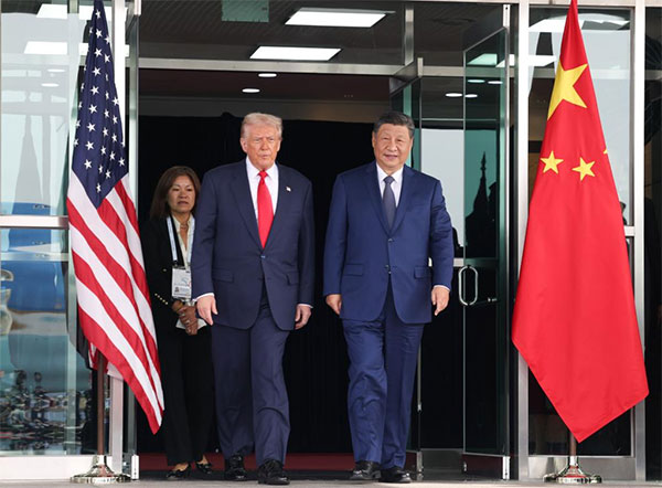 When Trump came face to face with Xi