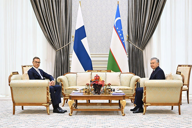 Mirziyoyev and Stubb Discuss Expansion of Uzbek-Finnish Cooperation - UzDaily.uz