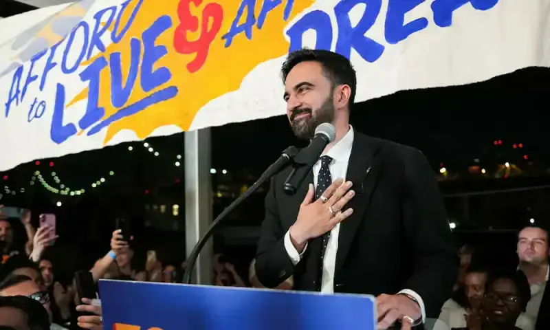 Zohran Mamdani wins NYC mayoral race, capping meteoric rise