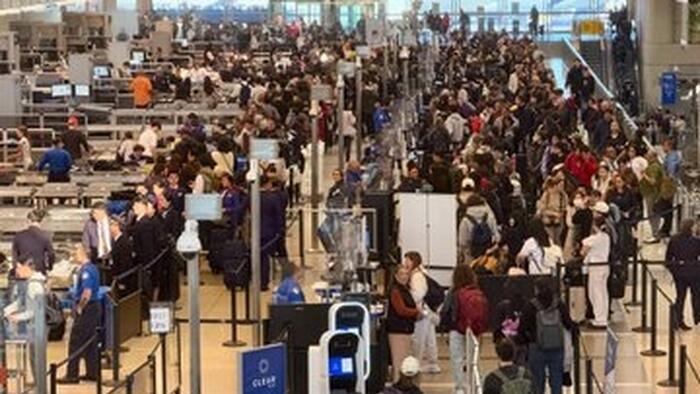 Travel Chaos At Major Airports As Government Shutdown Reaches Record 35th Day