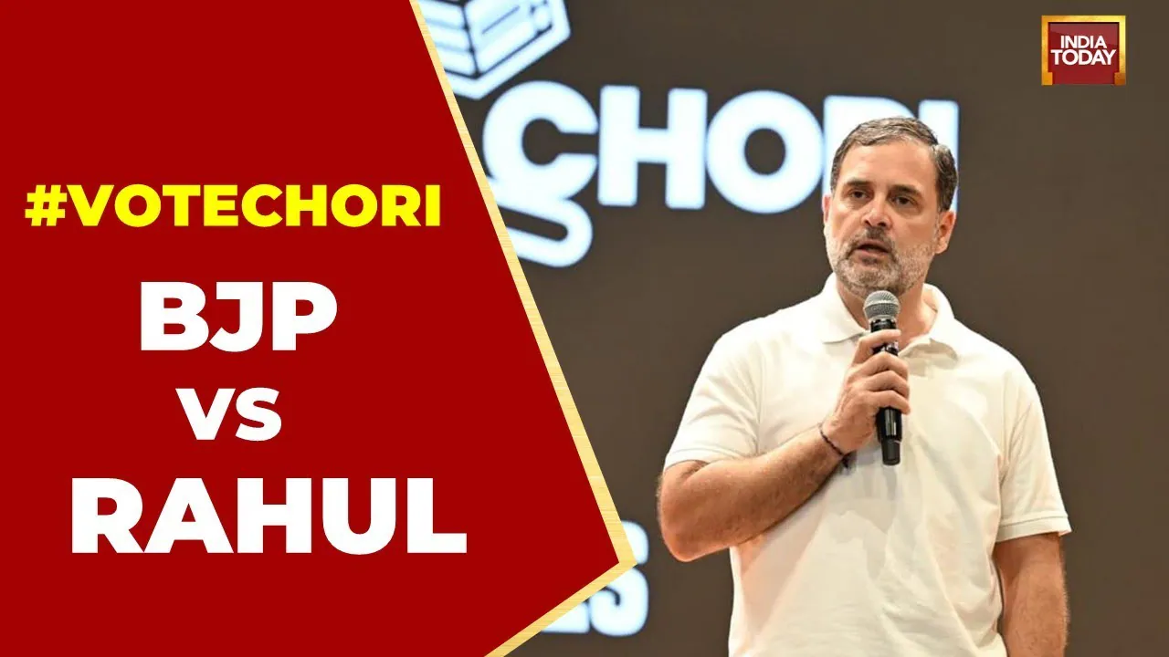 Rahul's 'H-Bomb': Alleges 25 Lakh Fake Votes, 'Brazilian Model' Voted 22 Times in Haryana