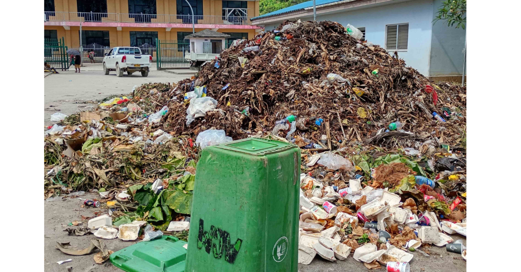  Auki’s temporary garbage site blocked