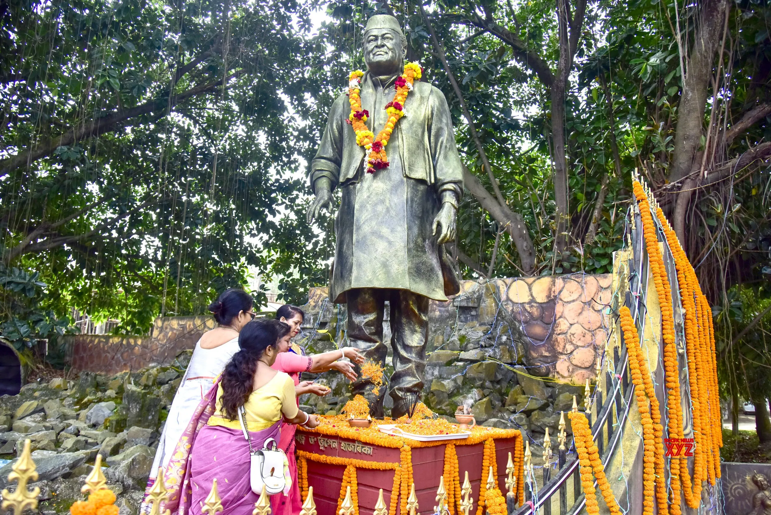 Nagaon: Tributes paid to Bhupen Hazarika #Gallery