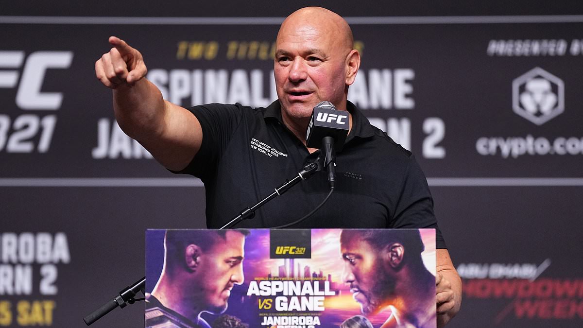 Dana White breaks his silence on UFC 'fixed fights' scandal and issues explosive warning to fighters