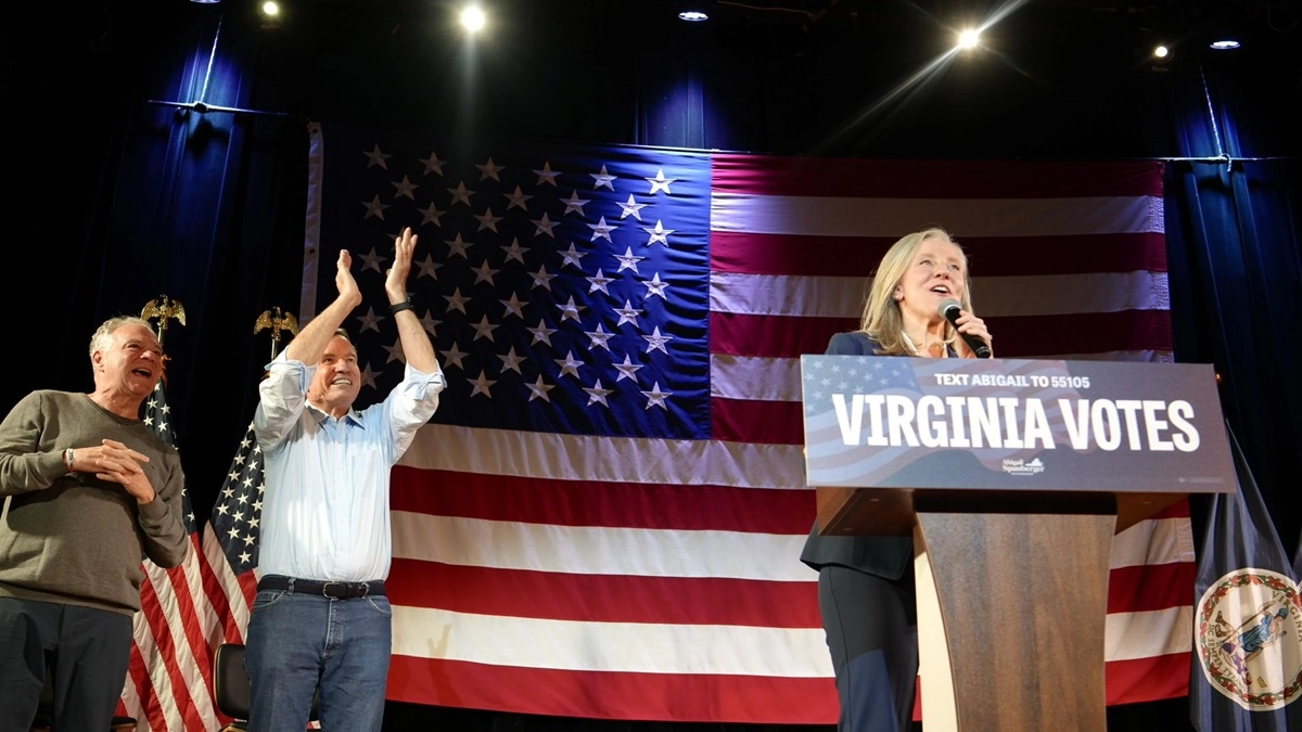 Virginia Governor Election Result 2025: Democrat Abigail Spanberger Wins Governor’s Race, Becomes State’s First Female Leader