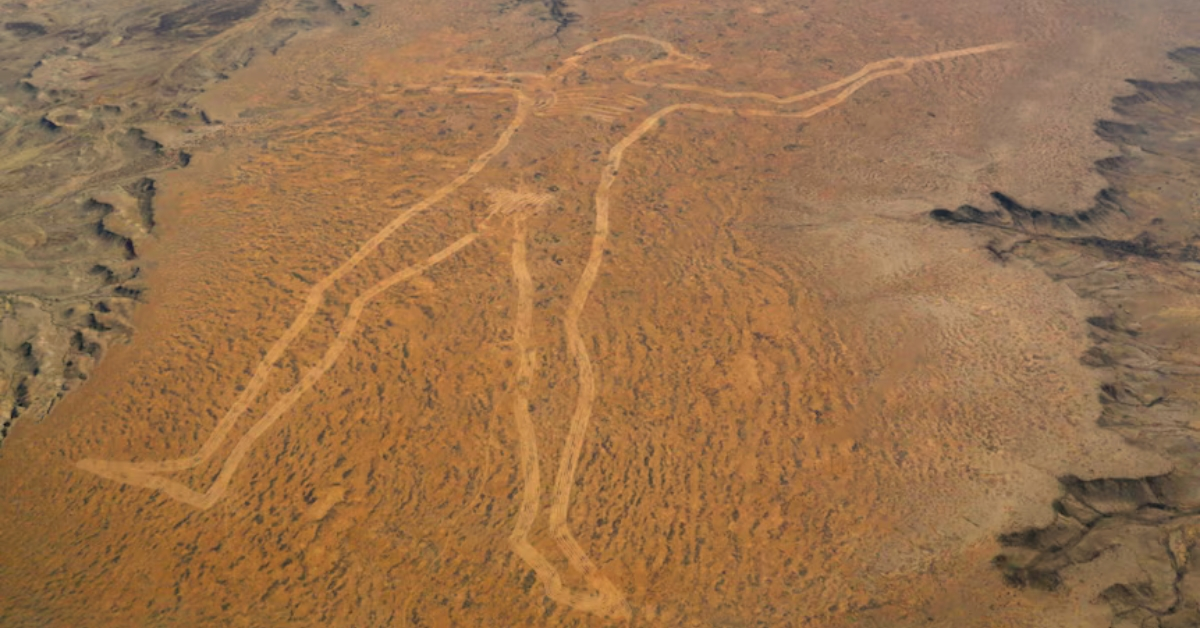 A 2-Mile-Tall ‘Naked Man’ Appeared in the Australian Desert. No One Knows How It Got There.