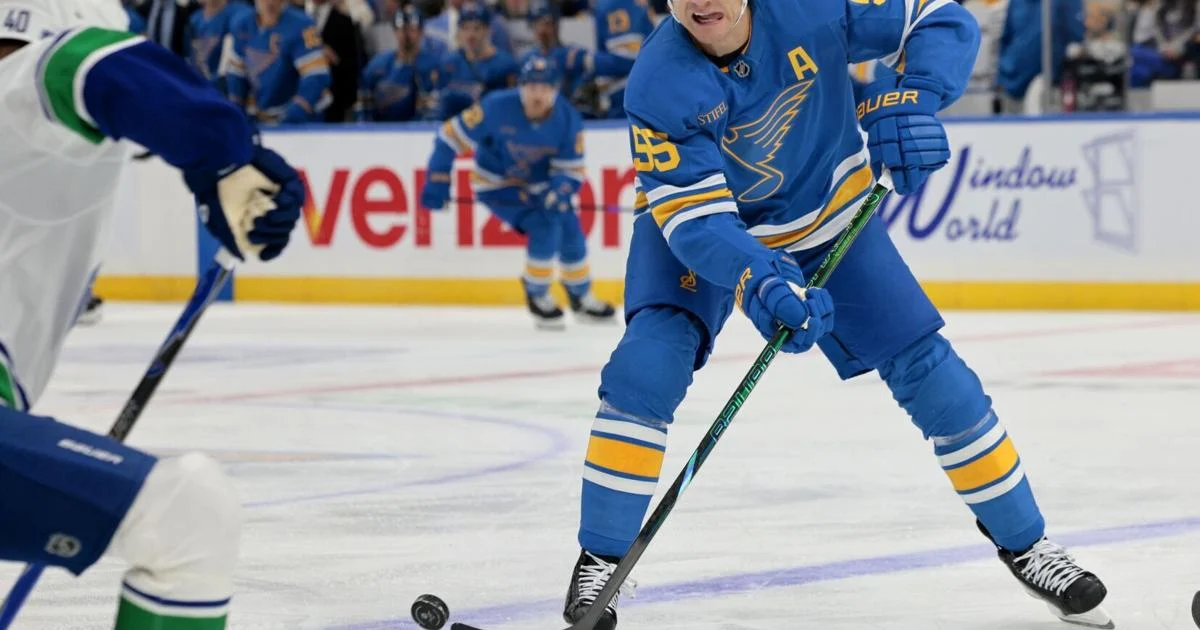 Colton Parayko's strong slap shot can be weapon for Blues