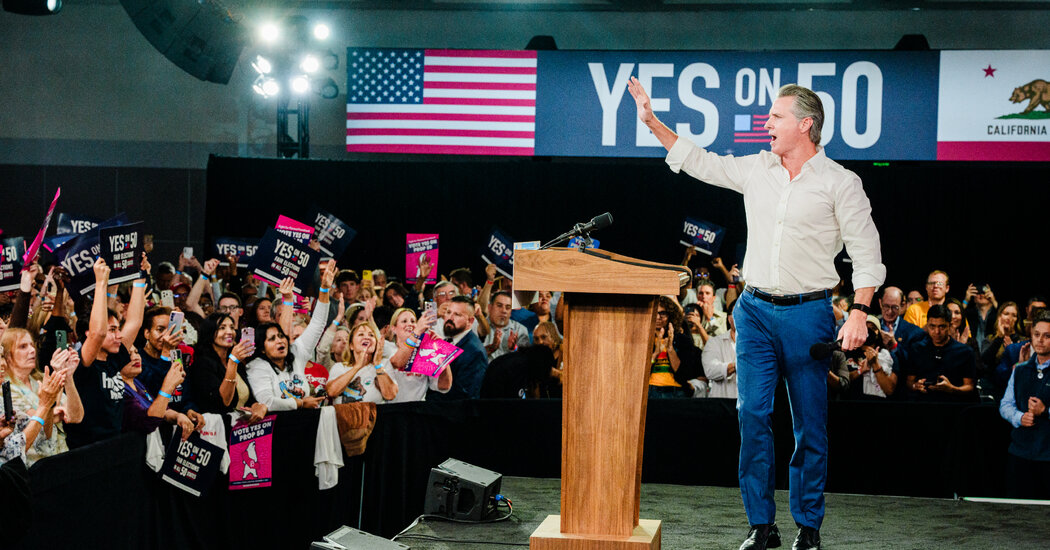 California Passes Prop. 50 Redistricting Measure in a Win for Democrats and Newsom