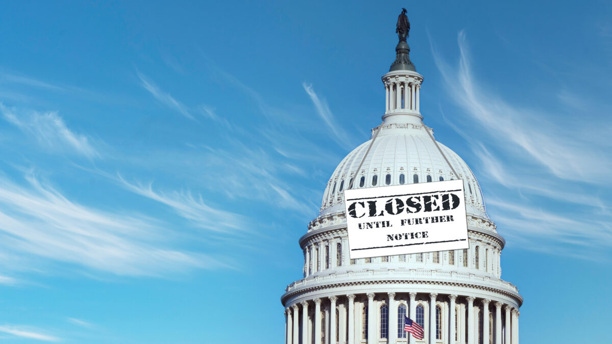 Keep the Federal Government Closed
