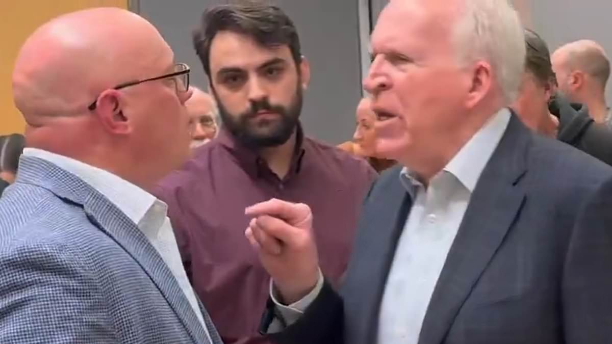 Former CIA director loses his cool as he's confronted about Hunter Biden's laptop