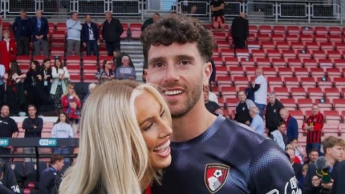 Move aside, Luiz and Lehmann! Introducing football's glamorous new POWER couple who sparked up a romance at the same Premier League club
