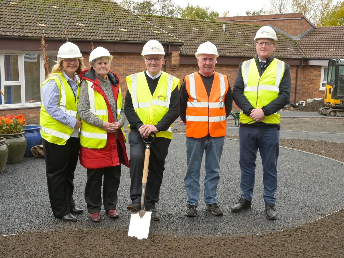 Renovation project underway in Wishaw's Phyllis Jane Court to enhance living environment for residents, staff and visitors