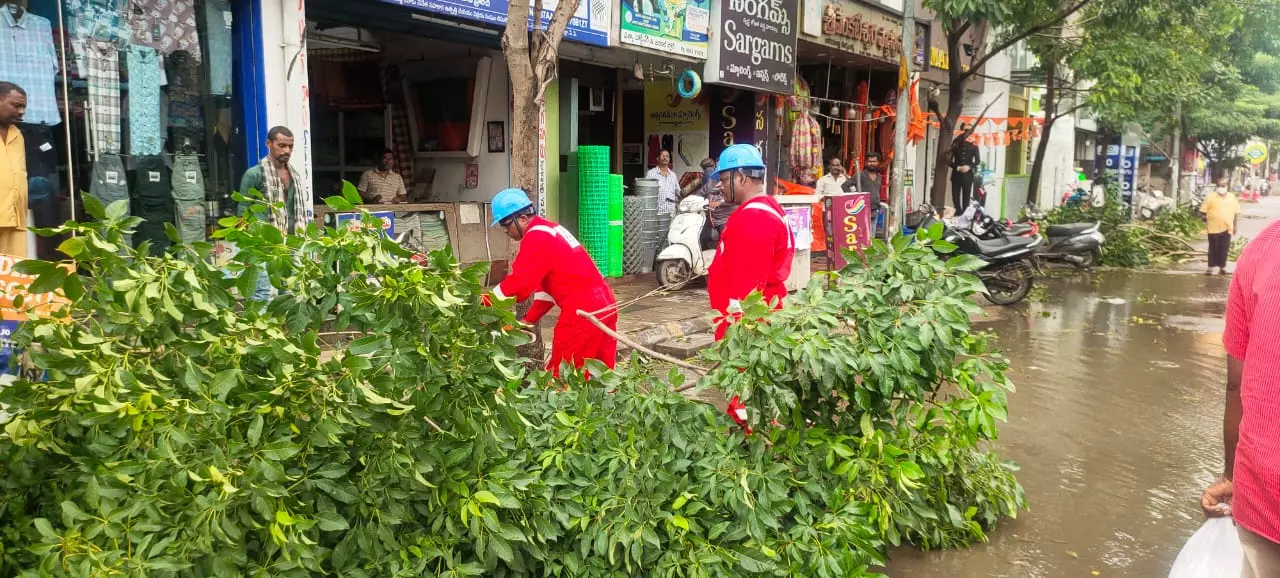 Cyclone Montha: AP Fire Department Gets 94 Rescue Calls