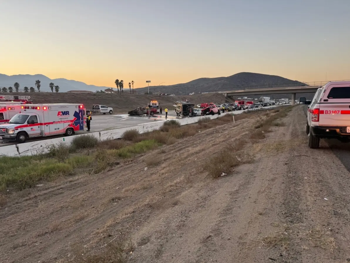 I-15 Multi-Injury Crash Totals Family's Taco Truck, DUI Driver 'Doing Donuts' Wreaks Havoc On Freeway