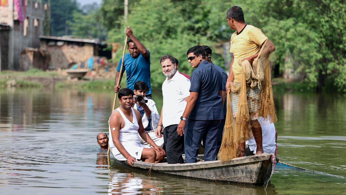 Modi not only scared of Trump, but also remote-controlled by big business, alleges Rahul Gandhi