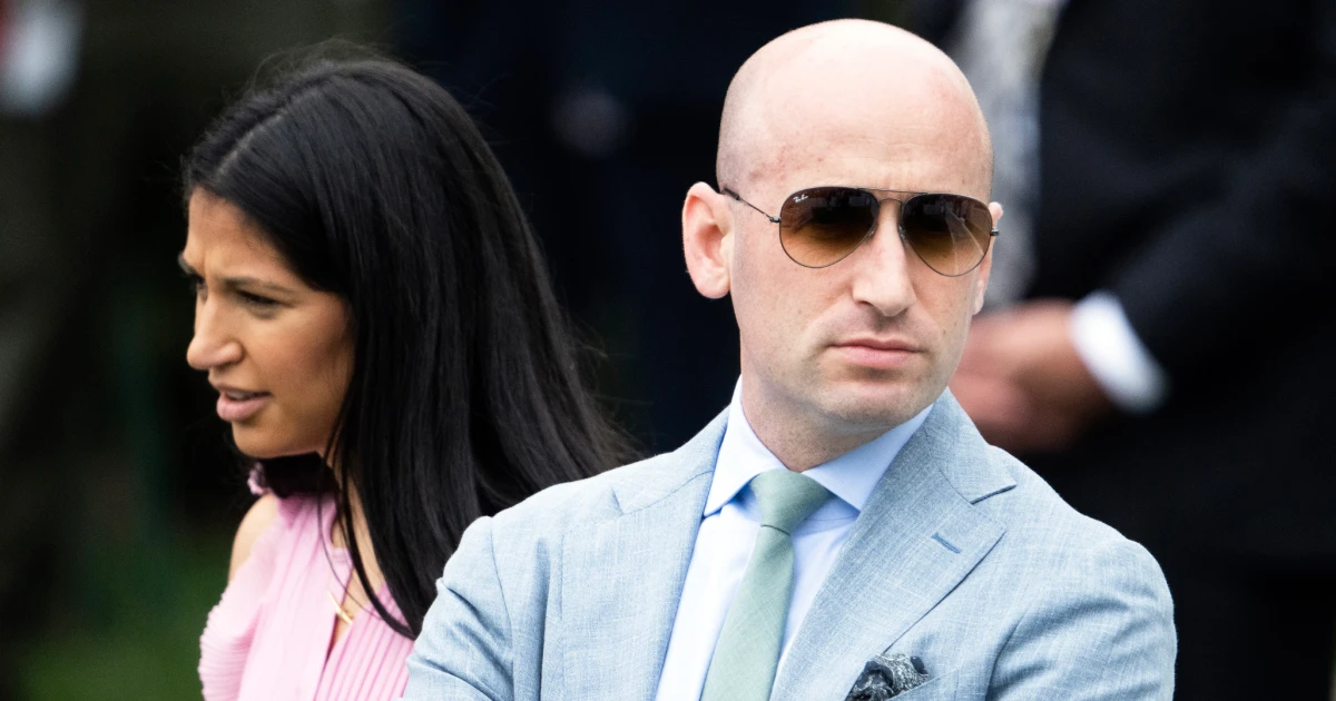 Law enforcement probes protester who printed Stephen and Katie Miller’s address