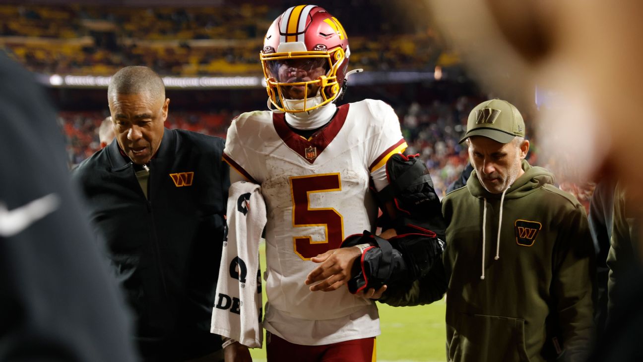 Jayden Daniels' elbow injury: Answering the most pressing questions