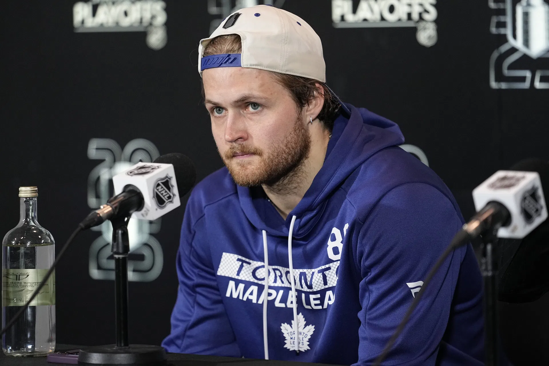 Penguins’ Erik Karlsson shares hilarious 2-word reaction to William Nylander’s return to Maple Leafs lineup