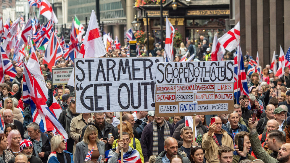 UK politicians want to make protesting them jailable offense