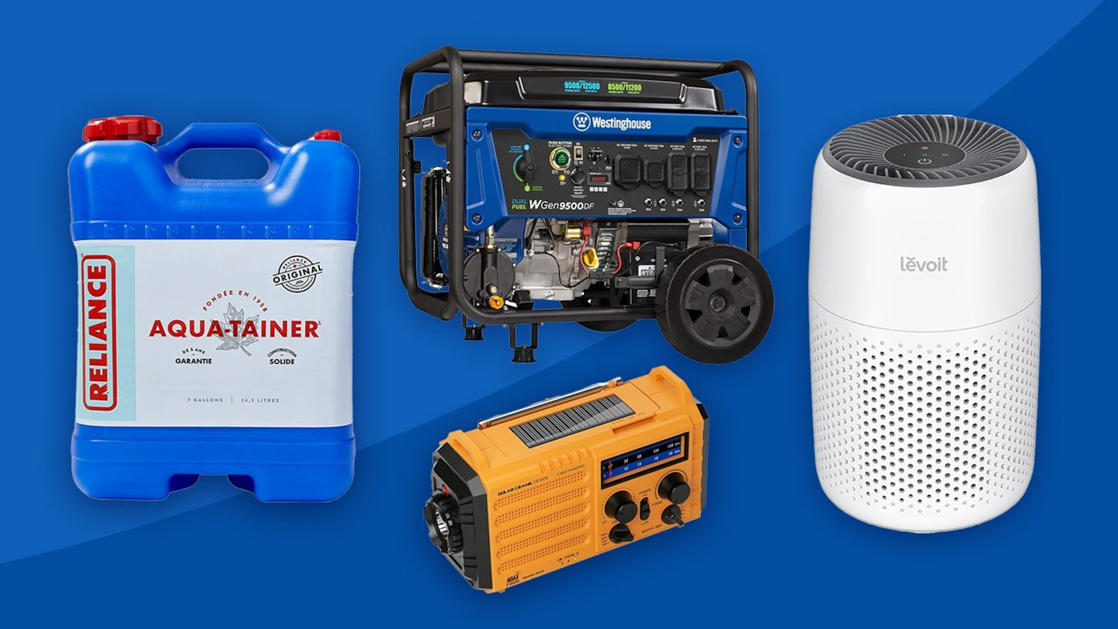 Emergency preparedness supplies and expert tips for staying safe