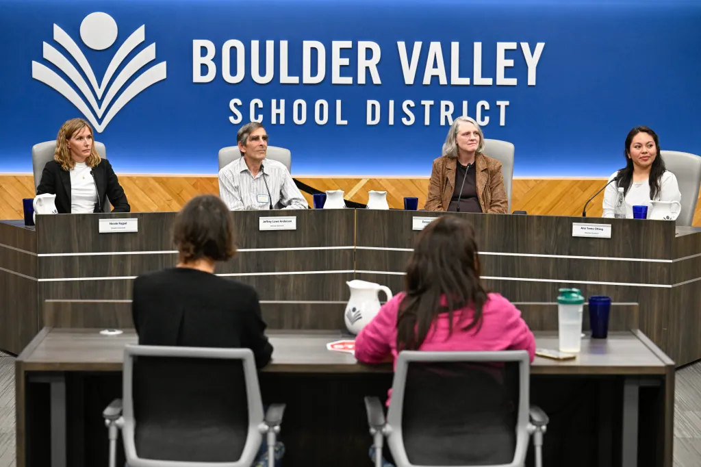 Boulder Valley school board results election 2025