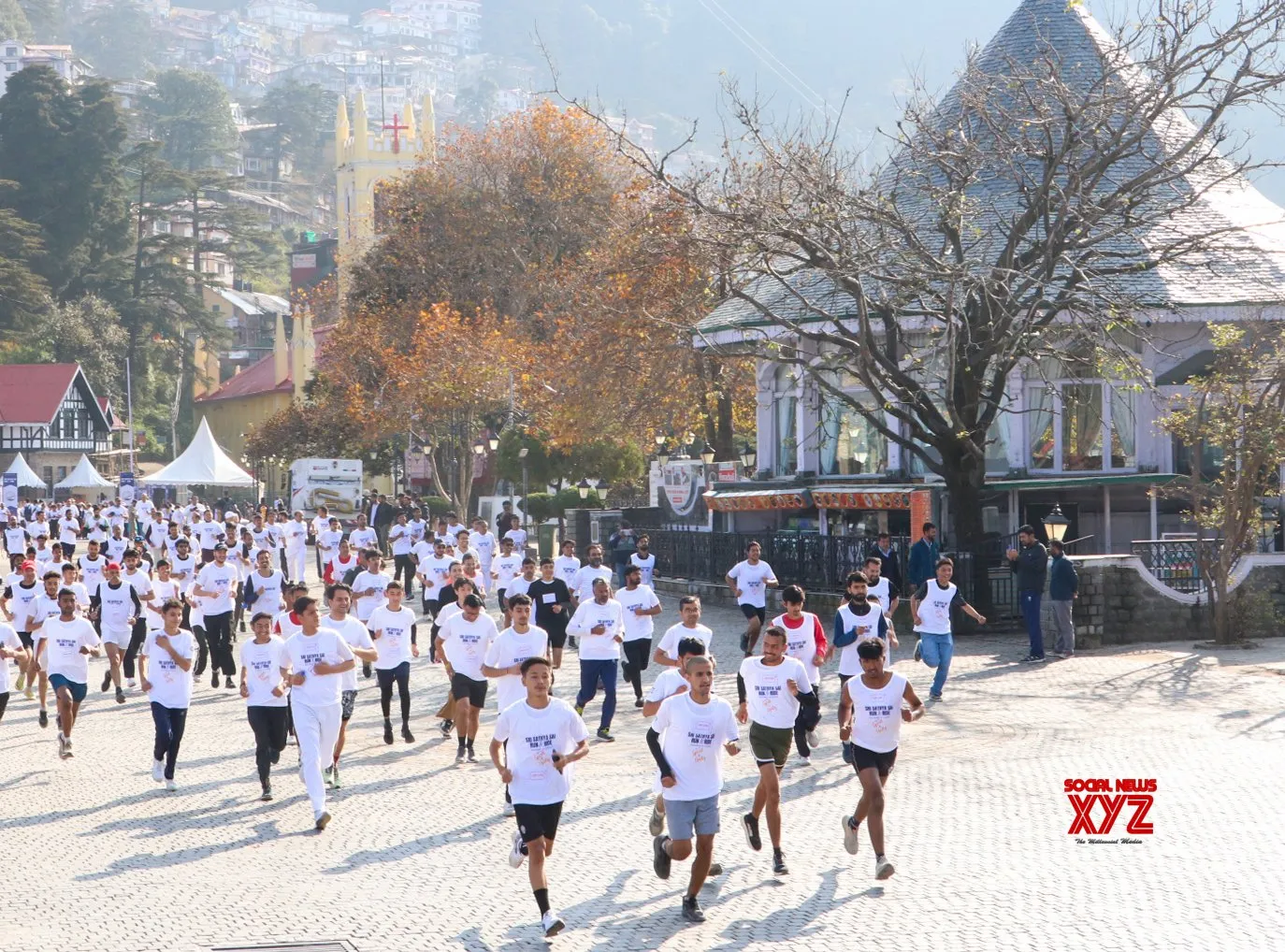 Shimla: Participants Join Sri Sathya Sai Unity Run & Ride #Gallery