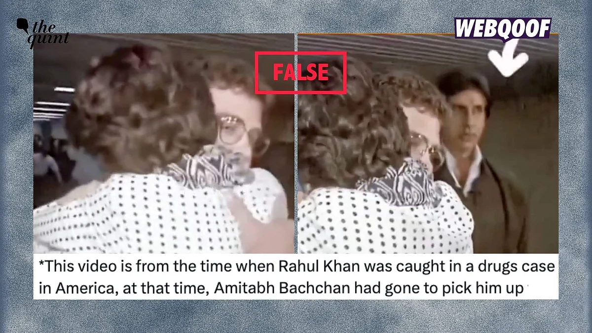 Does This Video Show Rahul Gandhi After Being Detained on Drug Charges? No!