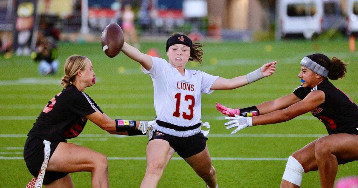 Big-time matchup in flag football: JSerra vs. Orange Lutheran