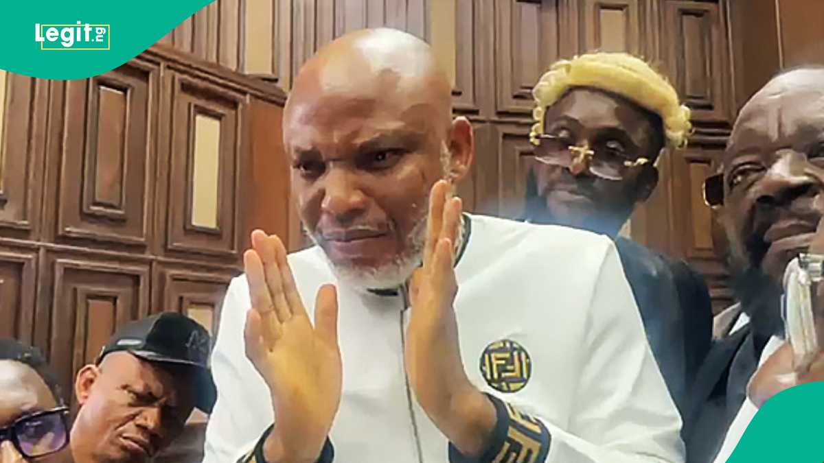 See what Judge begs Nnamdi Kanu in ‘God’s name’ to do during trial