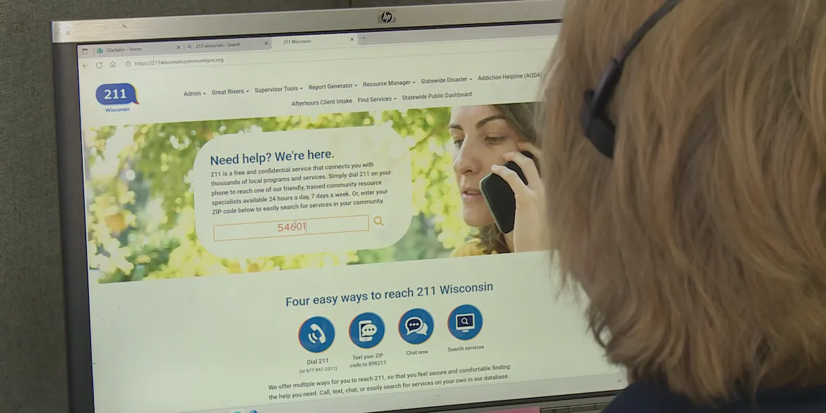 Chippewa Valley 211 helpline faces closure by year’s end