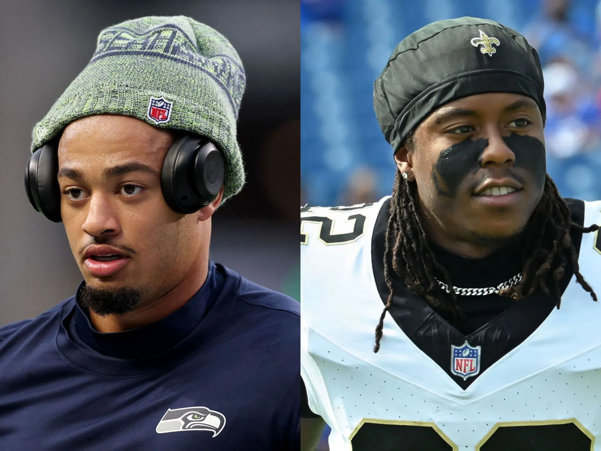 Jaxson Smith-Njigba reacts as Seahawks acquire Rashid Shaheed from Saints ahead of trade deadline