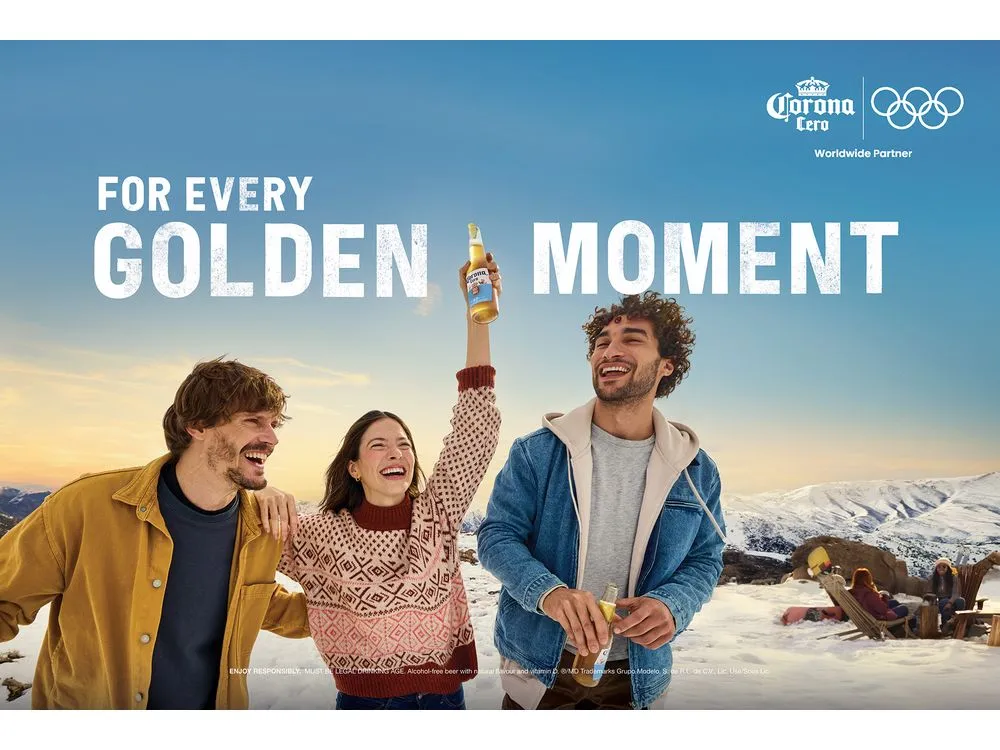 Corona Cero Brings its Beach Lifestyle to the Mountains of Milano Cortina 2026