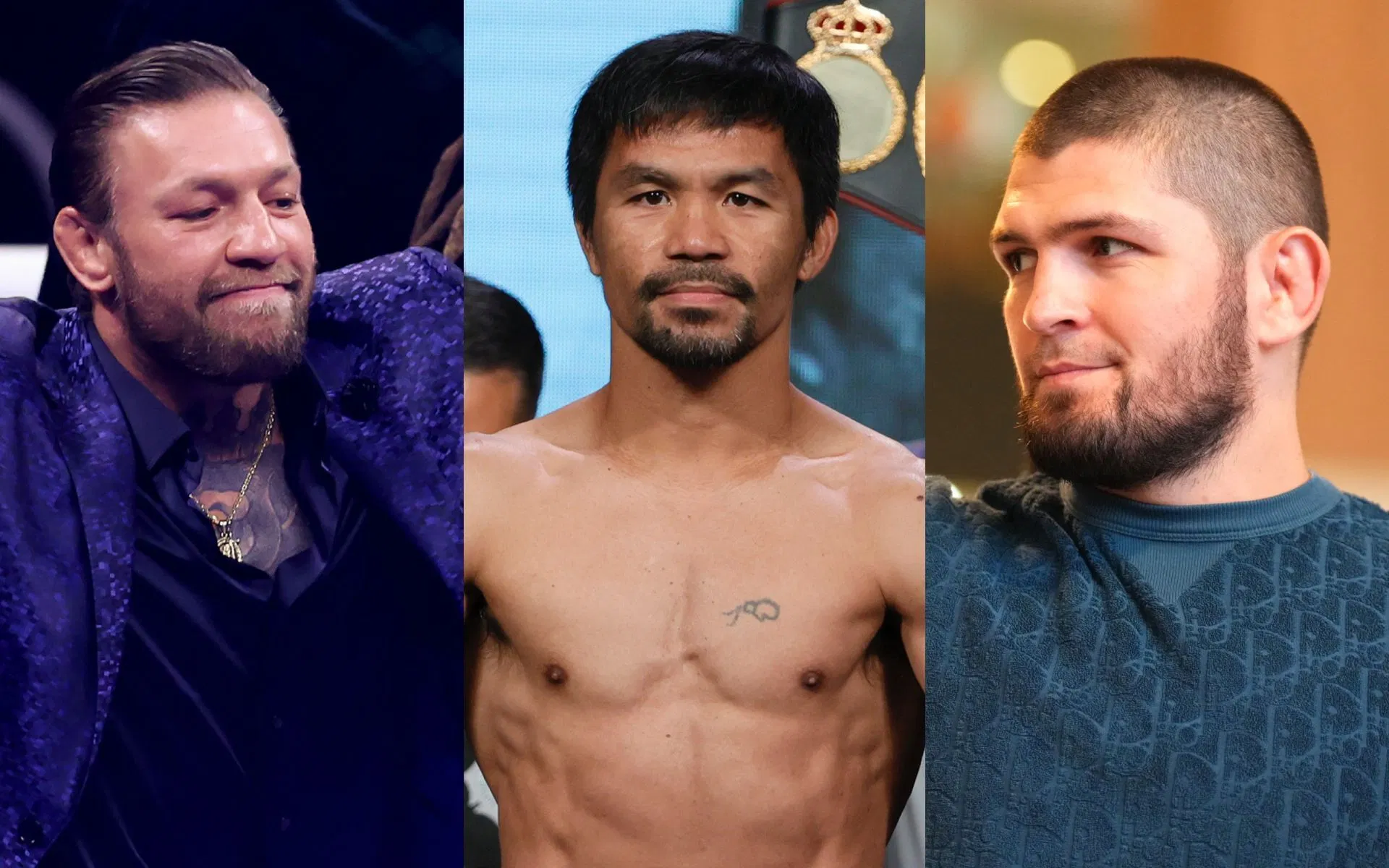 I want to shut his mouth - Manny Pacquiao gets brutally honest on who he would fight between Conor McGregor and Khabib Nurmagomedov