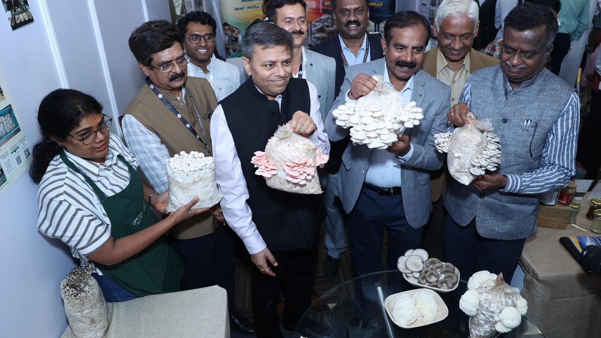 Mushrooms key to achieving nutritional security, says UAS-B VC