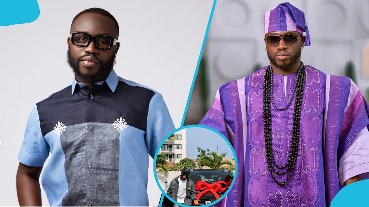 Quecy Official trends after buying a new GH¢780K Honda CR-V, TikToker flaunts his new car with a customised number plate