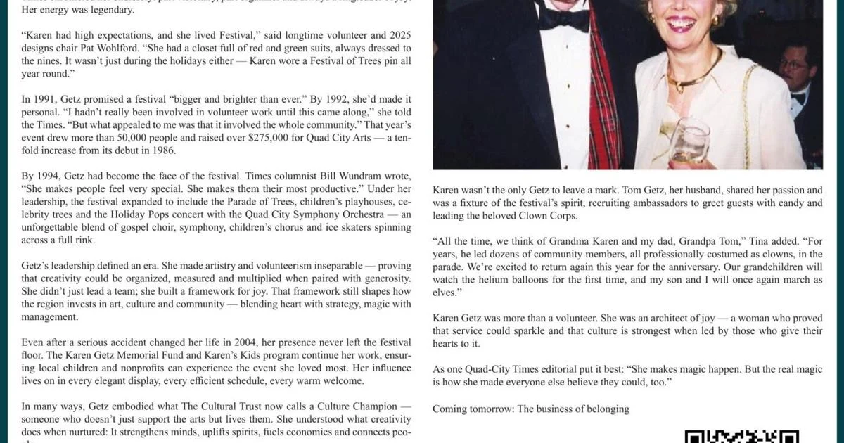 Quad Cities Cultural Trust - Ad from 2025-11-05